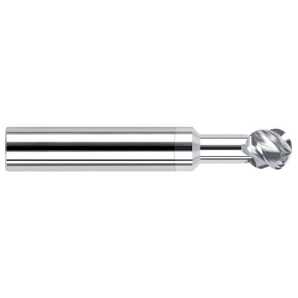 Undercutting End Mill - 270 High Helix, 0.0781" (5/64), Finish - Machining: ZrN